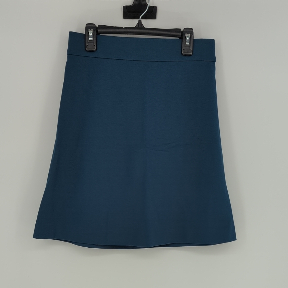 19880 Ann Taylor Pencil Skirt Teal size 0P preppy classic Business casual office